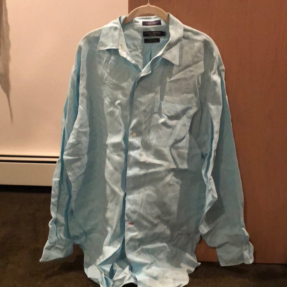 Linen Long sleeve button down